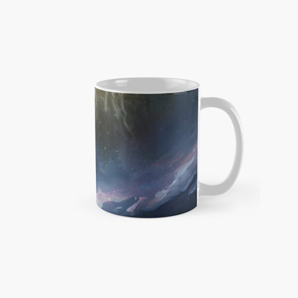 In the beginning, God created the heavens and the earth  #beginning #God #heavens #earth Classic Mug