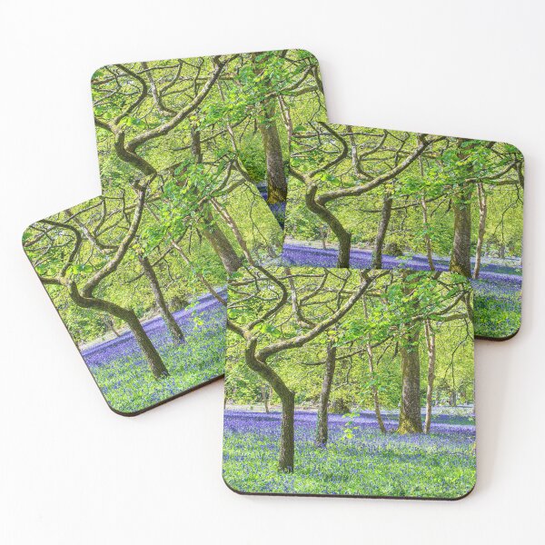 Item preview, English Bluebell Wood, Cornwall,panoramic designed and sold by kathleenjean.