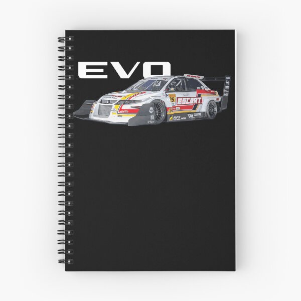 Item preview, ESCORT FIRE ANDO Evo 9 IX TIME ATTACK Mitsubish Evolution Enkei Tsukuba CIRCUIT designed and sold by cowtownCOWBOY.
