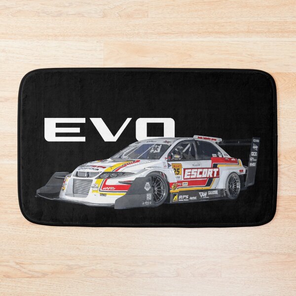 Item preview, ESCORT FIRE ANDO Evo 9 IX TIME ATTACK Mitsubish Evolution Enkei Tsukuba CIRCUIT designed and sold by cowtownCOWBOY.