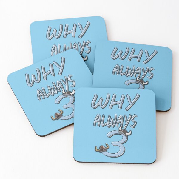 Item preview, Why always 3? designed and sold by PicsByTony.
