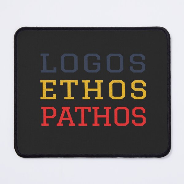 Item preview, LOGOS ETHOS PATHOS, ARISTOTLE FOLLOWERS, RHETORICS designed and sold by The Bookworm Store.