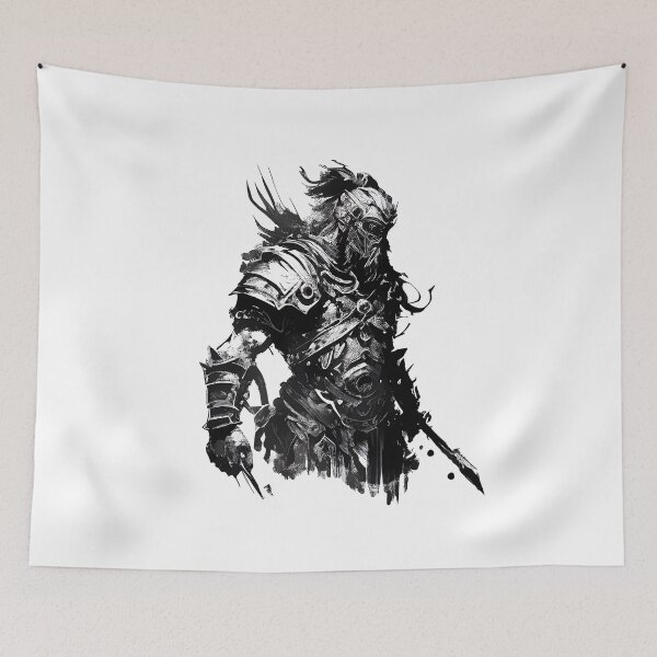 Item preview, Fantasy Viking Warrior designed and sold by ShadowAndSlate.