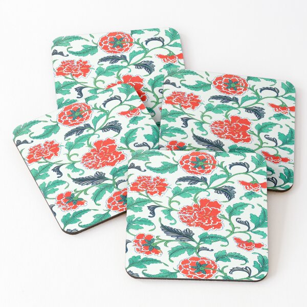 Item preview, Vintage Chinese Red Floral Pattern,Antique,china, designed and sold by Tamas Das.