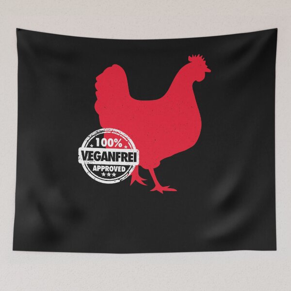 Item preview, 100% Vegan Free - Not Vegan designed and sold by ChrisFeil.