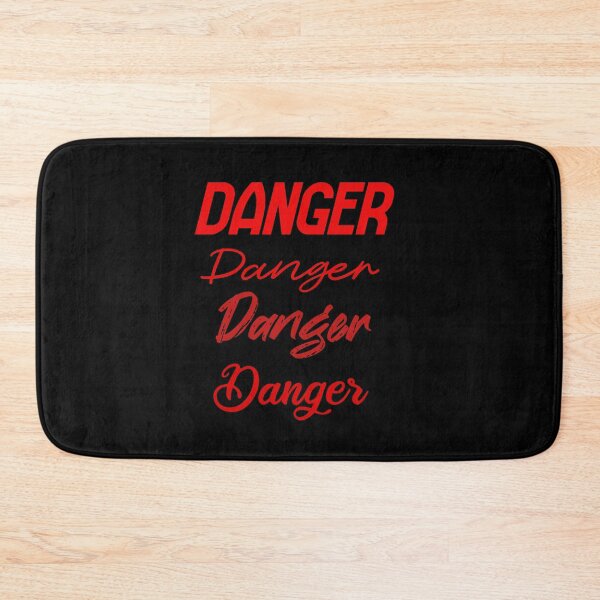 Item preview, danger different fonts red designed and sold by vibeno1.