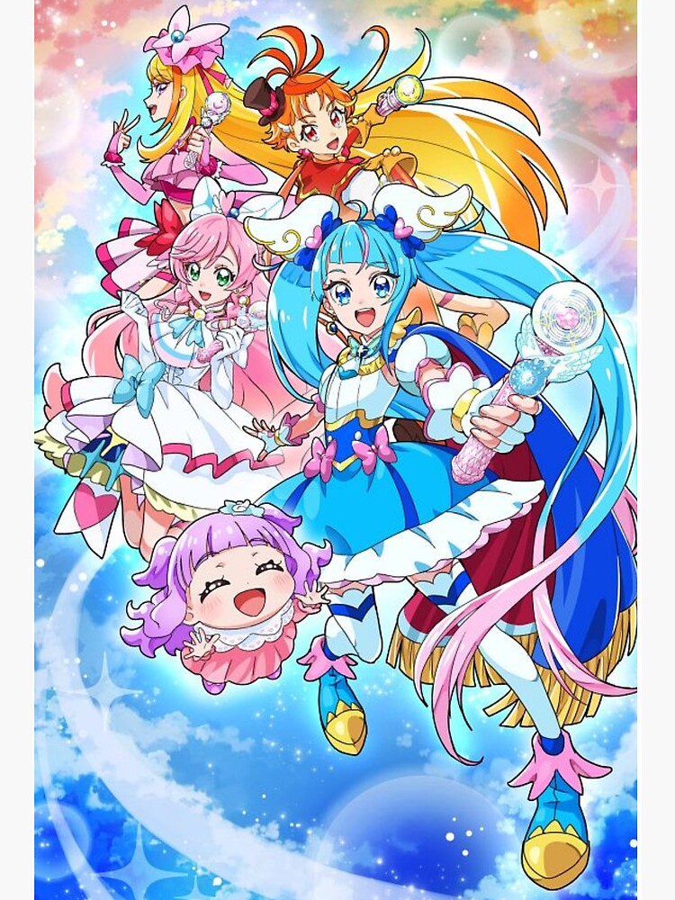 Hirogaru Sky Precure Matte Finish Wall Poster Paper Print