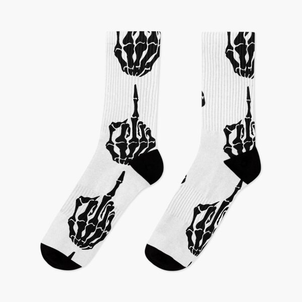 Item preview, Skeleton The Finger designed and sold by mkzmerch.