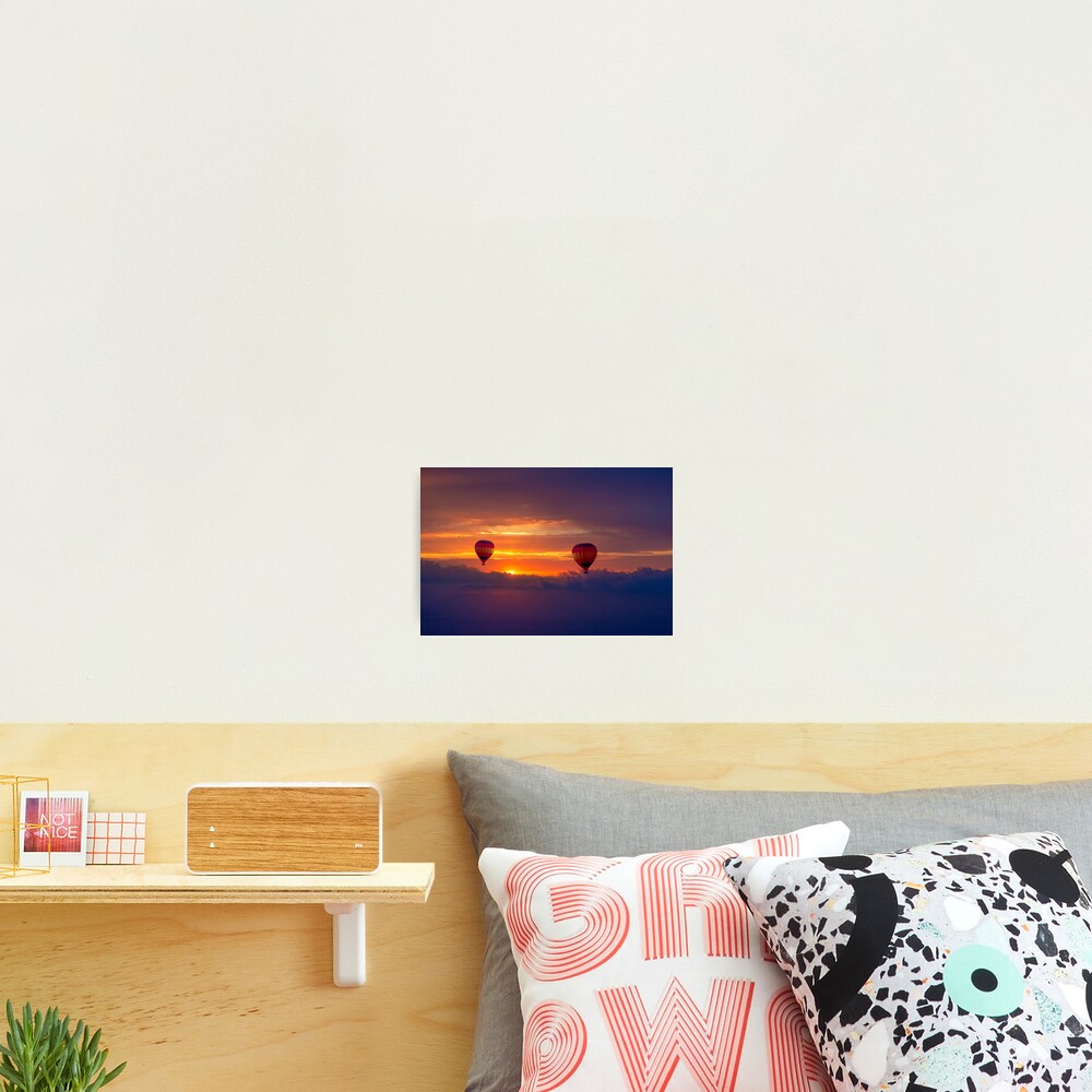 Soaring above the Desert Photographic Print