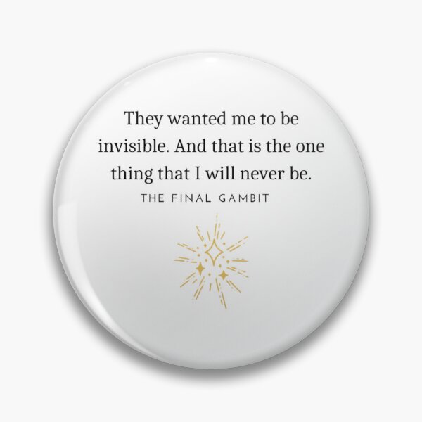Item preview, Eve The Final Gambit Quote  designed and sold by chiseung188.