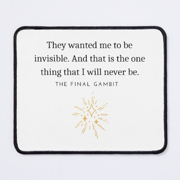 Item preview, Eve The Final Gambit Quote  designed and sold by chiseung188.