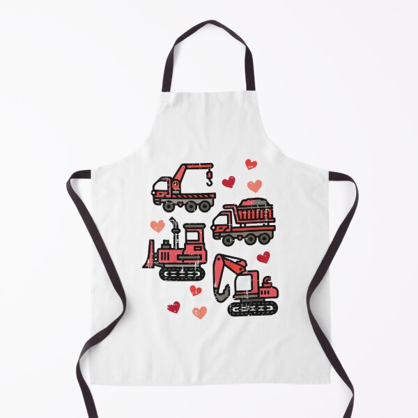 Item preview, Kids Valentines Day Construction Trucks Funny Boys Kids Toddler T-Shirt designed and sold by zedbubblez.
