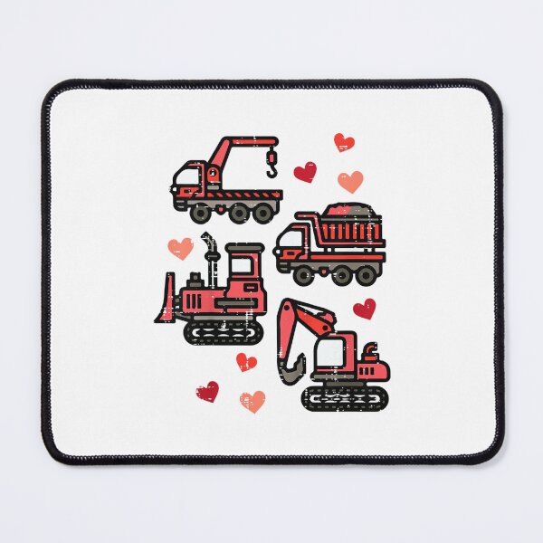 Item preview, Kids Valentines Day Construction Trucks Funny Boys Kids Toddler T-Shirt designed and sold by zedbubblez.