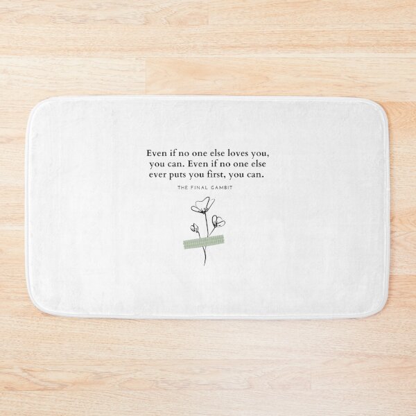 Item preview, Self Love The Final Gambit Quote Tote Bag designed and sold by chiseung188.