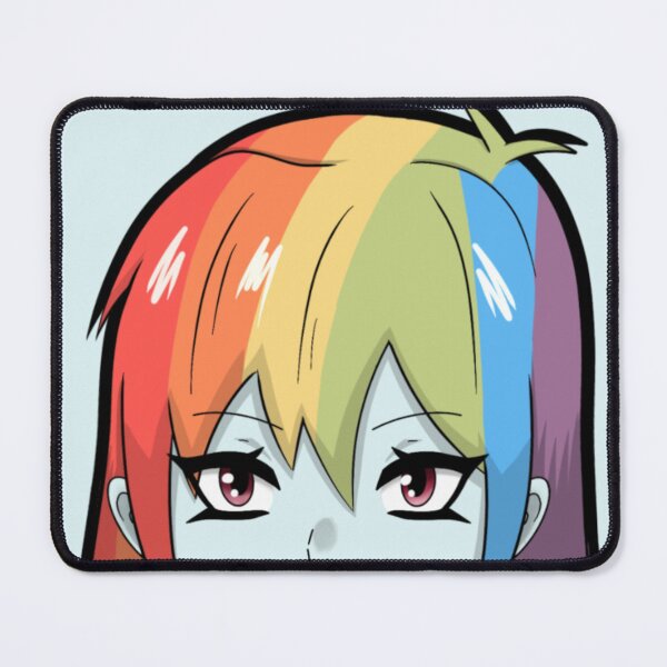 Item preview, Peeking Rainbow Dash designed and sold by ApplejackRD.