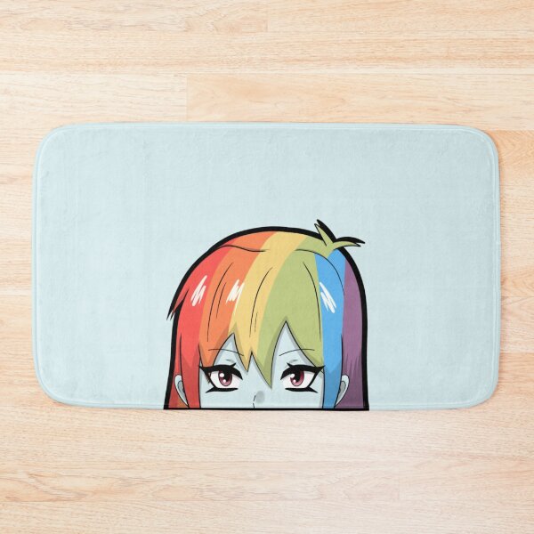 Item preview, Peeking Rainbow Dash designed and sold by ApplejackRD.
