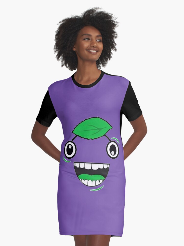 Guava Juice Funny Design Box Roblox Youtube Challenge Graphic T Shirt Dress By Kimoufaster Redbubble - purple dress girl roblox