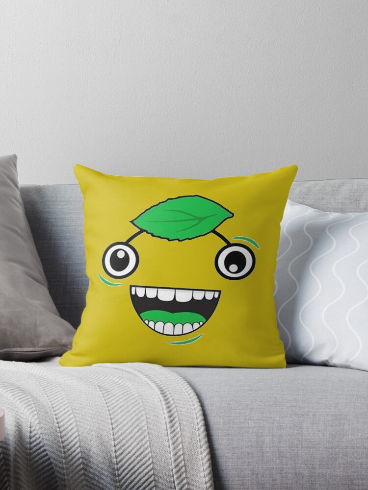 Guava Juice Funny Design Box Roblox Youtube Challenge Throw Pillow By Kimoufaster Redbubble - guava juice logo t shirt box roblox youtube challenge throw