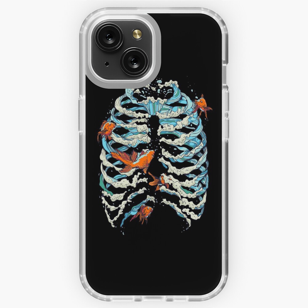 Vista previa del artículo con la obra «Funda blanda para iPhone», diseñado y vendido por Huebucket.