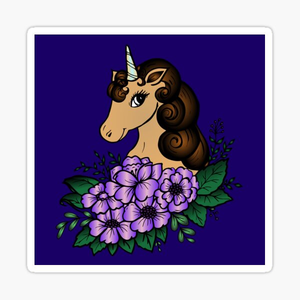 Unicorns 122 (Style:4) Sticker