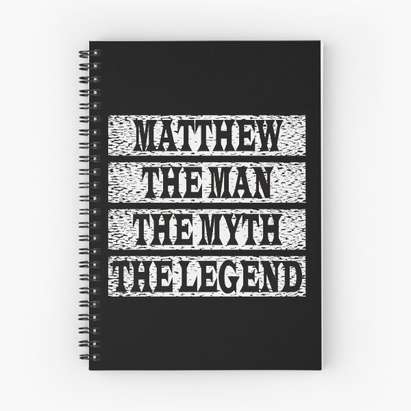 Item preview, Matthew The Man The Myth The Legend designed and sold by GaryDobson.