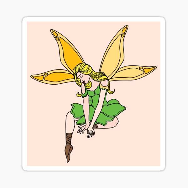 Faeries 07 (Style:43) Sticker