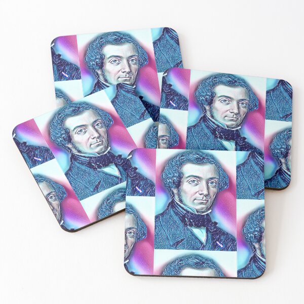 Item preview, Alexis de Tocqueville Obra | Retrato de Alexis de Tocqueville | Arte mural de Alexis de Tocqueville designed and sold by Suyogsonar25.