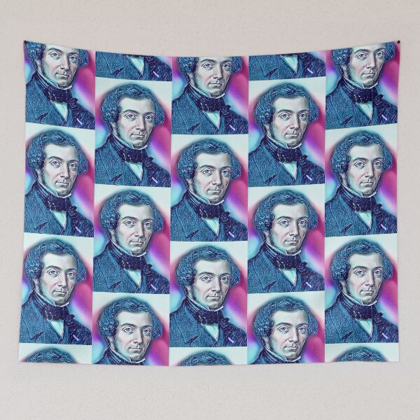 Item preview, Alexis de Tocqueville Artwork | Alexis de Tocqueville Portrait | Alexis de Tocqueville Wall Art  designed and sold by Suyogsonar25.
