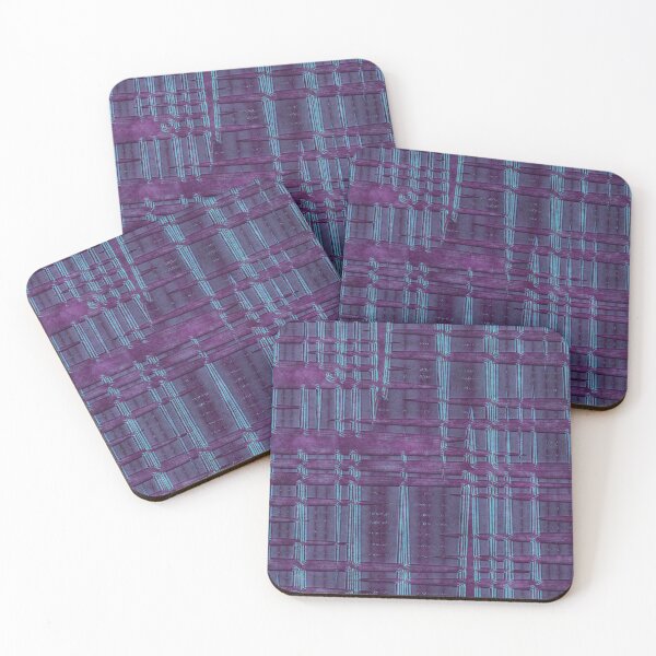 Item preview, Abstract Metal Pattern Purple designed and sold by Xarah.