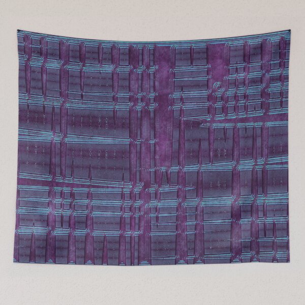 Item preview, Abstract Metal Pattern Purple designed and sold by Xarah.