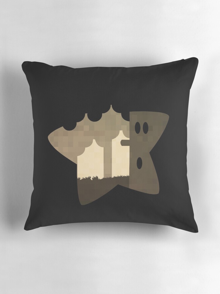 Thumbnail 3 of 4, Pillow, Whispy Woods designed and sold by RafGL.