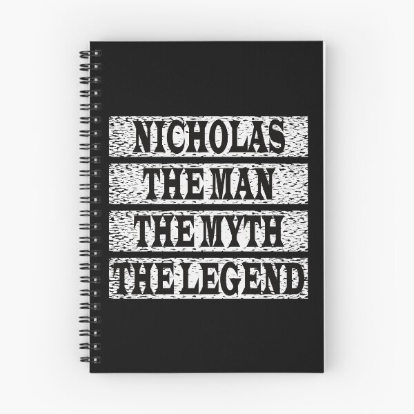 Item preview, Nicholas The Man The Myth The Legend designed and sold by GaryDobson.