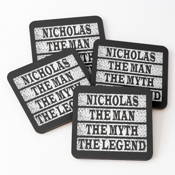 Item preview, Nicholas The Man The Myth The Legend designed and sold by GaryDobson.