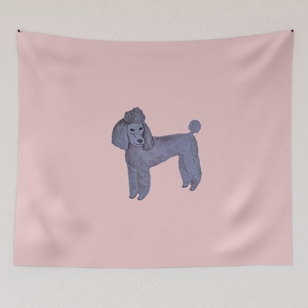 Item preview, Watercolor fluffy poodle designed and sold by IrinaIhnatieva.
