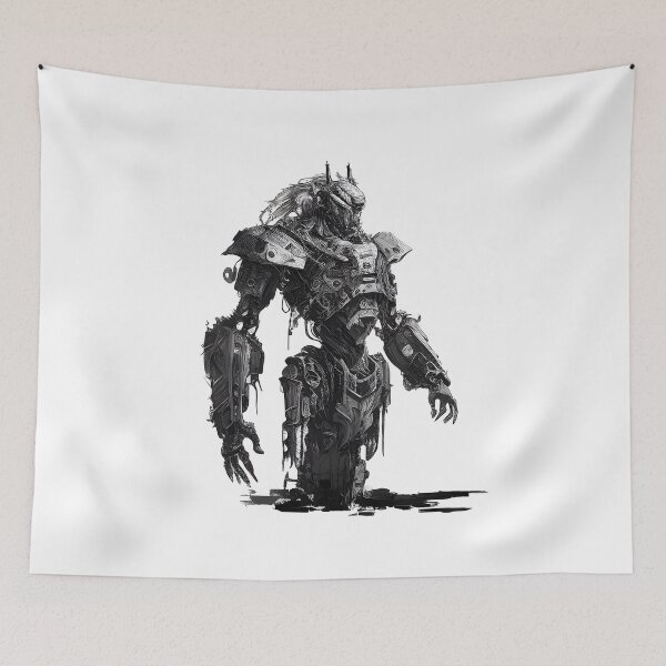 Item preview, Robot Warrior Sinking designed and sold by ShadowAndSlate.