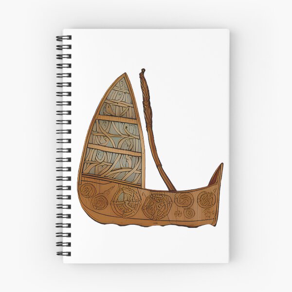 Item preview, Viking longship / Old Norse Language - Nordic/ Scandinavian Mythology designed and sold by BestUncommonTee.