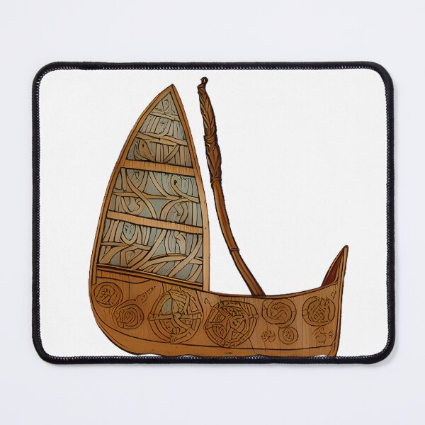 Item preview, Viking longship / Old Norse Language - Nordic/ Scandinavian Mythology designed and sold by BestUncommonTee.
