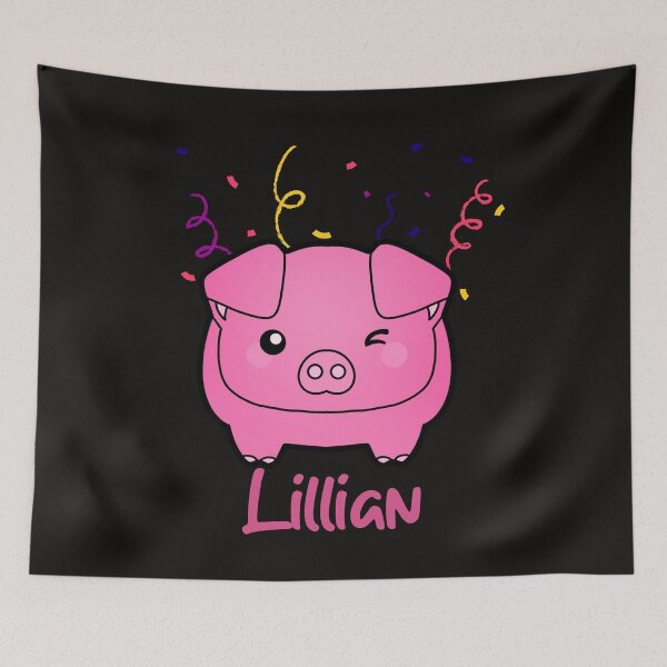 Item preview, Lillian Piggy Party National Pig Day designed and sold by leshewle.