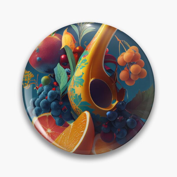 Artikelvorschau, Fruity Fanfare Digital Painting entworfen und verkauft von CodeAndColors.