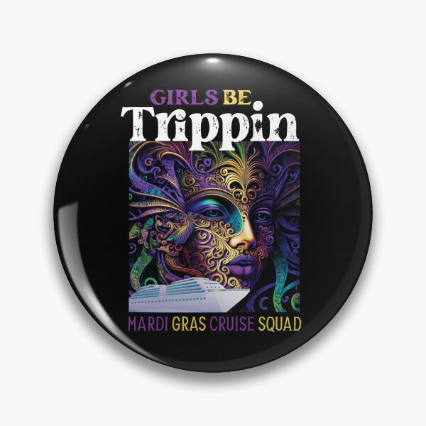 Artikelvorschau, Mädchen sind Trippin Mardi Gras Cruise Vacation Squad entworfen und verkauft von GravitiTees.