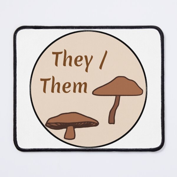 Item preview, They/Them Pronoun Button designed and sold by HavenAlethea.