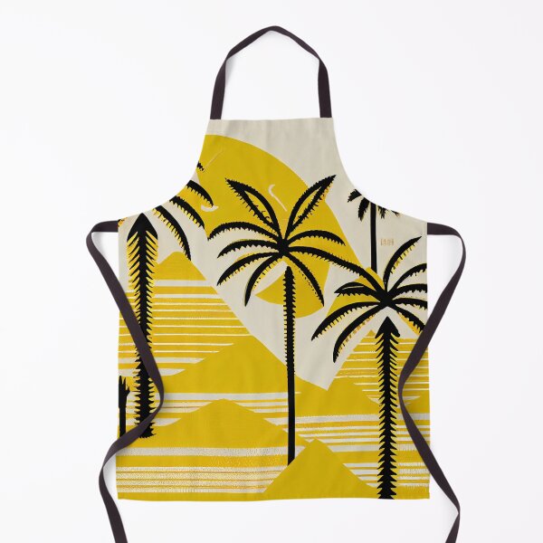 Artikelvorschau, Thick Flat Yellow Minimal California Chic Pattern Digital Painting entworfen und verkauft von CodeAndColors.