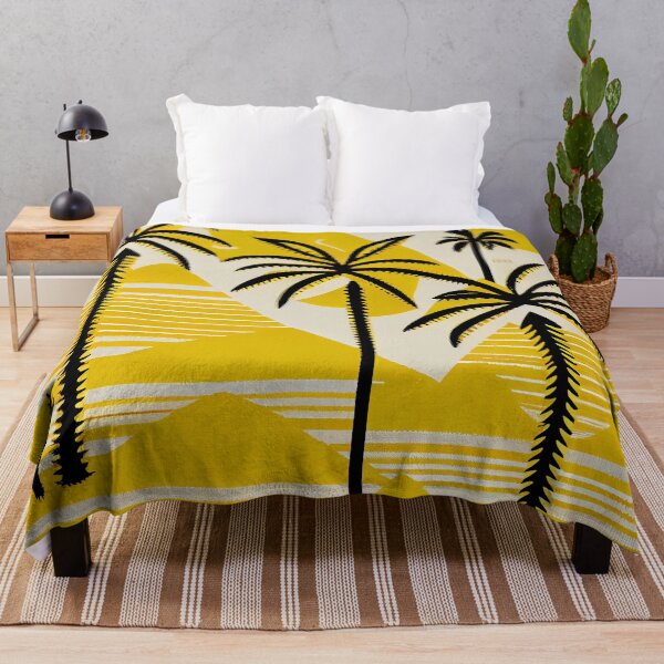 Artikelvorschau, Thick Flat Yellow Minimal California Chic Pattern Digital Painting entworfen und verkauft von CodeAndColors.