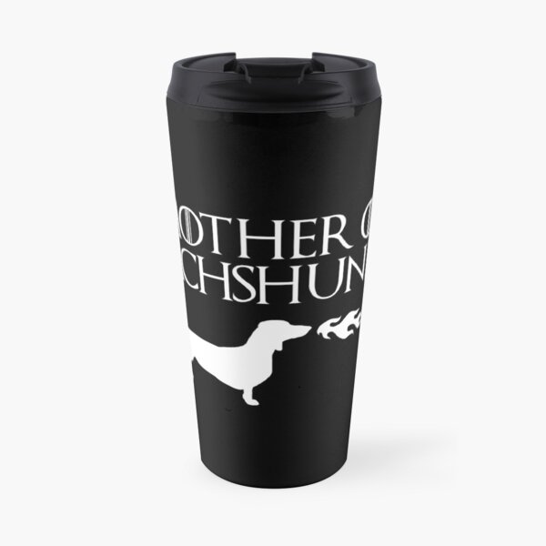 Mother of Dachshunds (White) Travel Mug