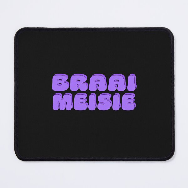 Item preview, Braai Meisie | Purple designed and sold by AsteriskHouse.