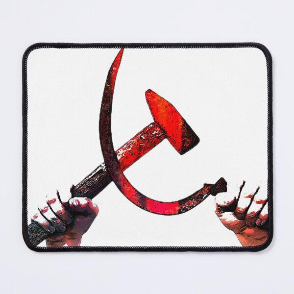 Item preview, Hammer and Sickle in worker's hands designed and sold by Angeleghties.