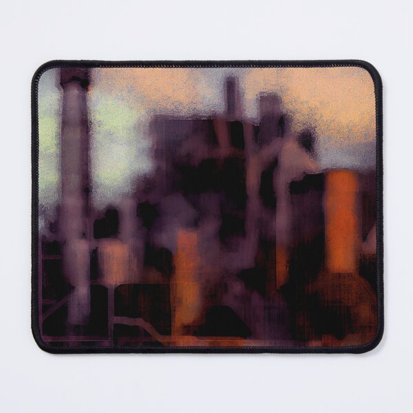 Item preview, Impressionist Industrial Pattern Digital Painting designed and sold by CodeAndColors.