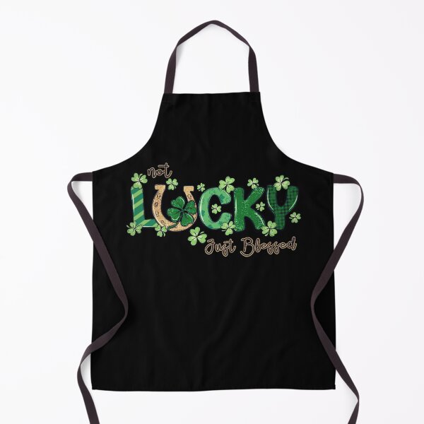 Item preview, NOT LUCKY JUST BLESSED - funny st patricks quote designed and sold by KatisDesign.