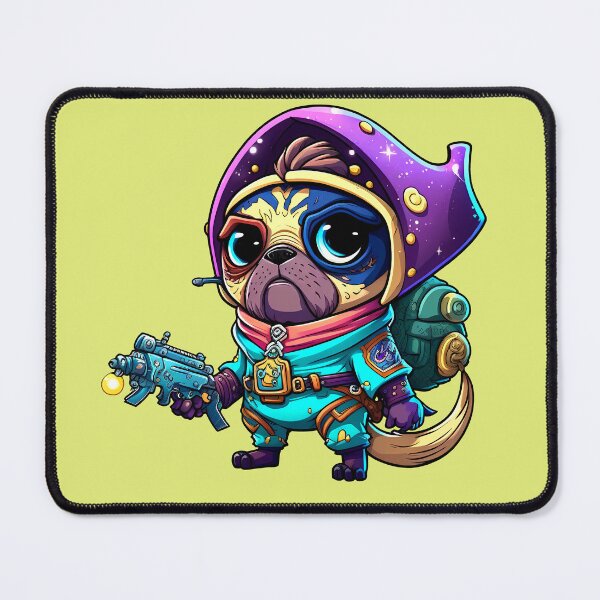 Item preview, Pug Pirates In Space 7 designed and sold by TheSillySartor.