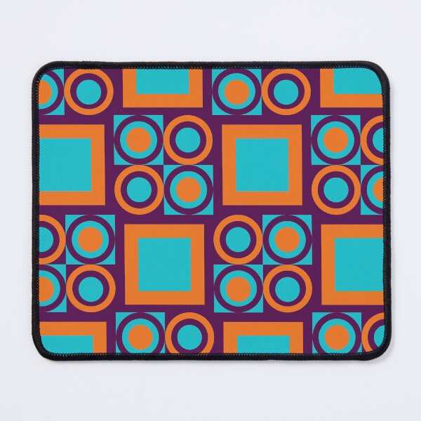 Item preview, retro seventies geometrical pattern designed and sold by pauloneill-art.